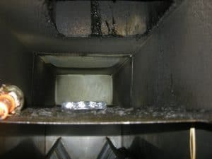 Grease Hood Cleaning - First Horror Climb in - Grease hood cleaning
